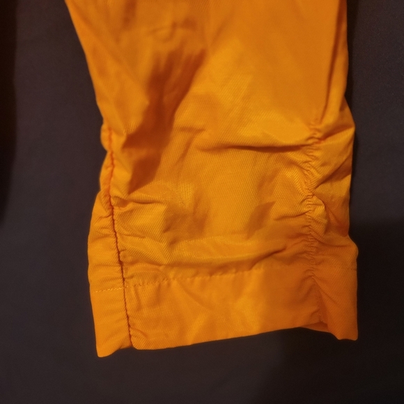 Chico's Vibrant Orange Blazer Size 2 - Picture 3 of 5